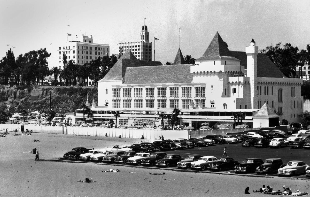 1951 photo of the Deauville Club in Santa Monica.