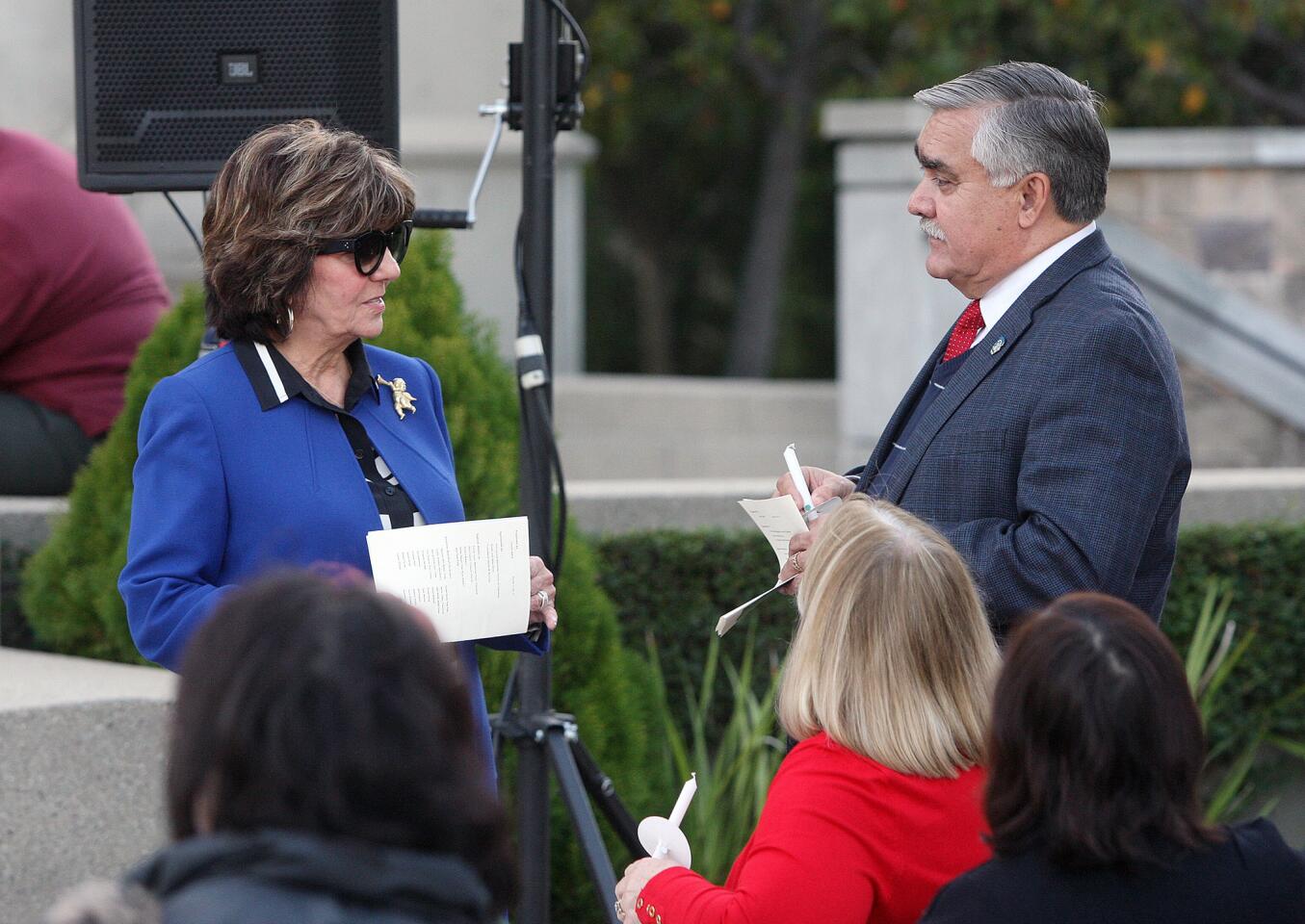 Photo Gallery: Ascencia Homeless Persons' Memorial Service in the Museum Plaza at Forest Lawn Memorial Park