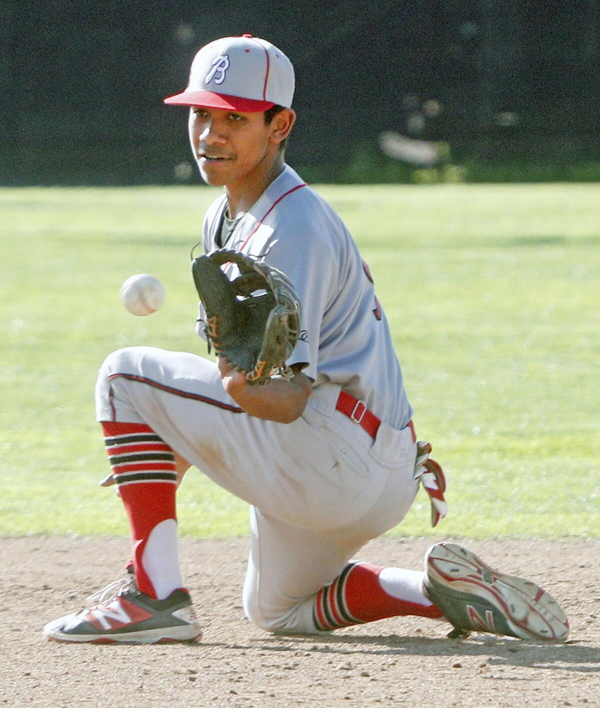 Brian Garcia is a key returner this season for the Burroughs High baseball team.