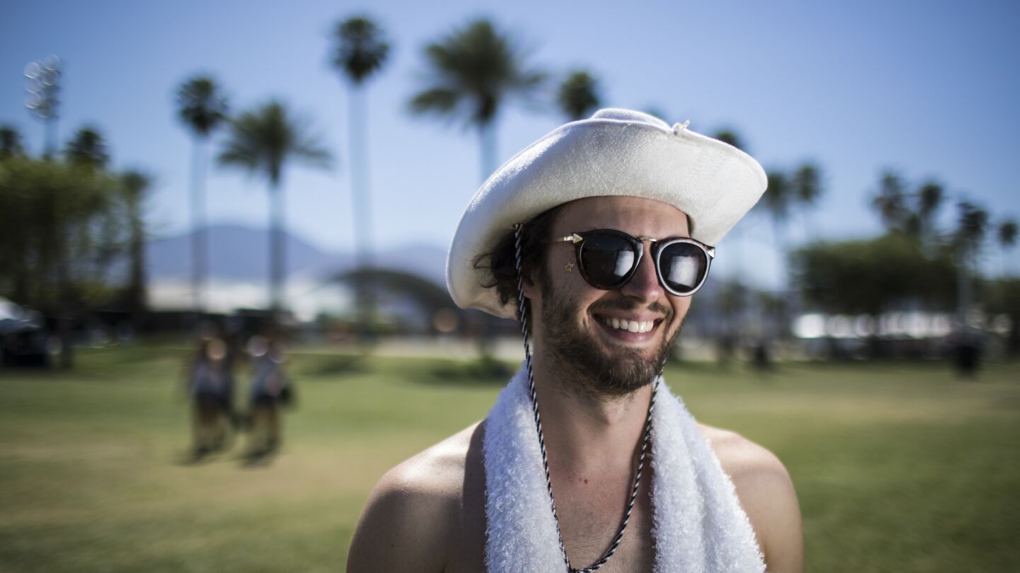 Faces in the crowd at Coachella