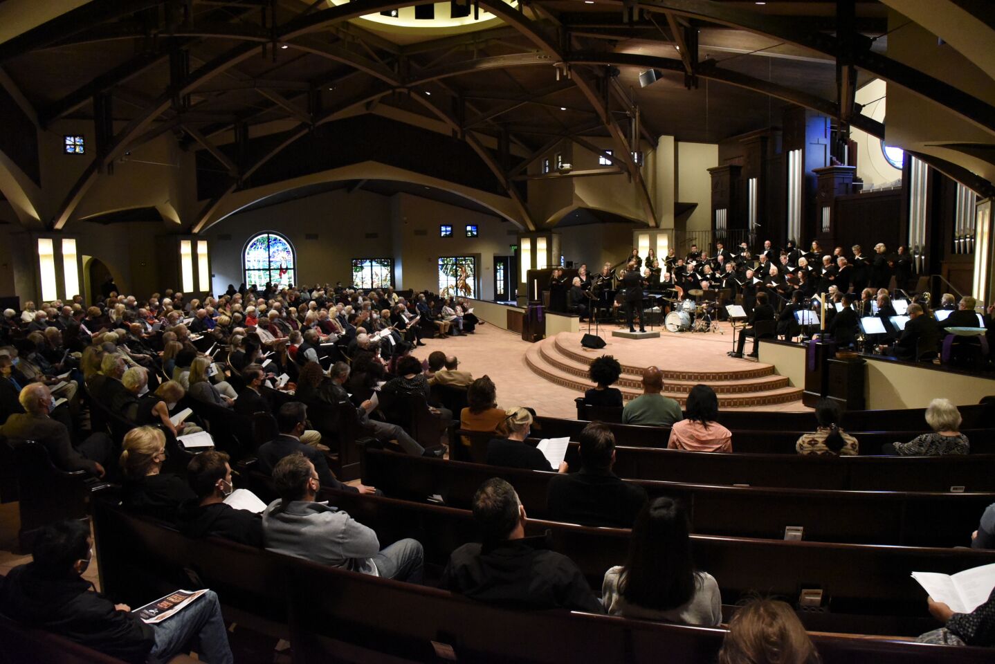 The Village Church hosted Duke Ellingtons Concert of Sacred Music, first recorded in 1966