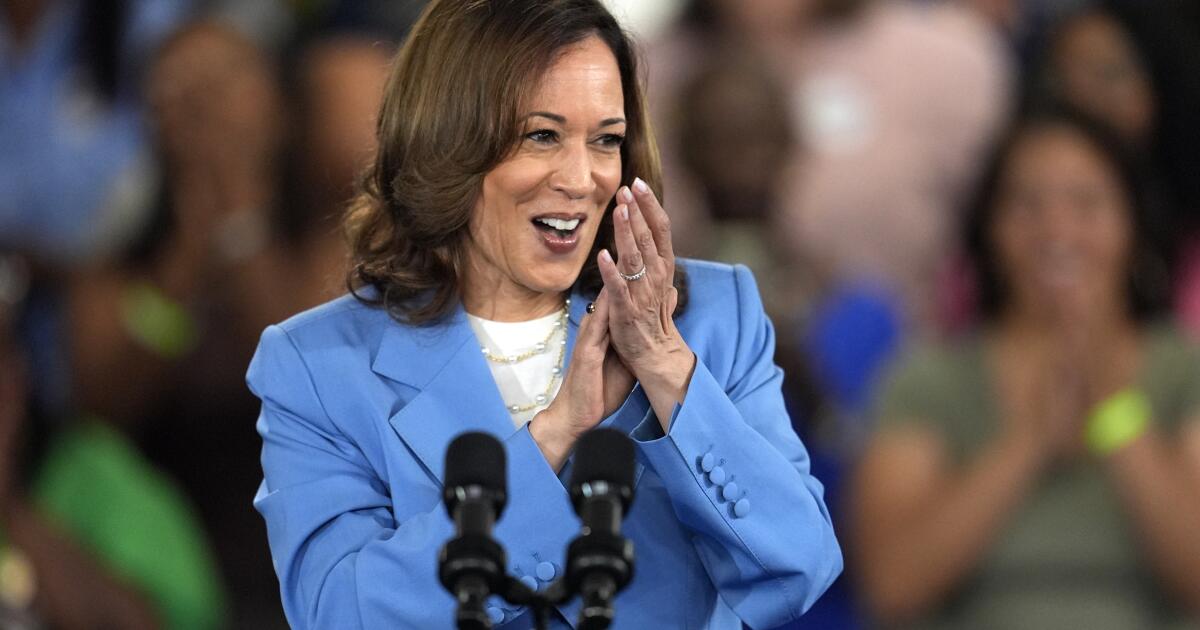 Kamala Harris poised to make history, accept Democratic presidential nomination tonight Kamala Harris poised to make history, accept Democratic presidential nomination tonight