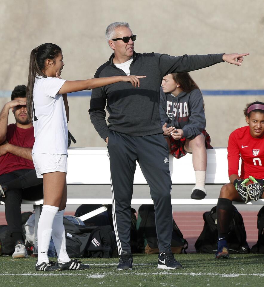 Photo Gallery: Crescenta Valley vs. Flintridge Sacred Heart Academy girls' soccer