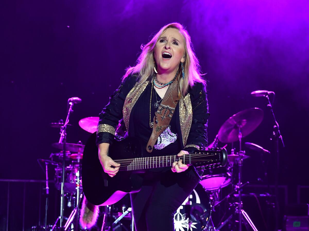 Melissa Etheridge, shown above at a 2018 concert in Georgia, will perform at the San Diego County Fair this summer.