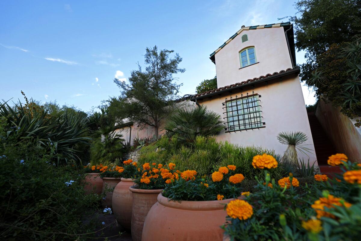 A photo of the Flamingo Estate in Los Angeles.