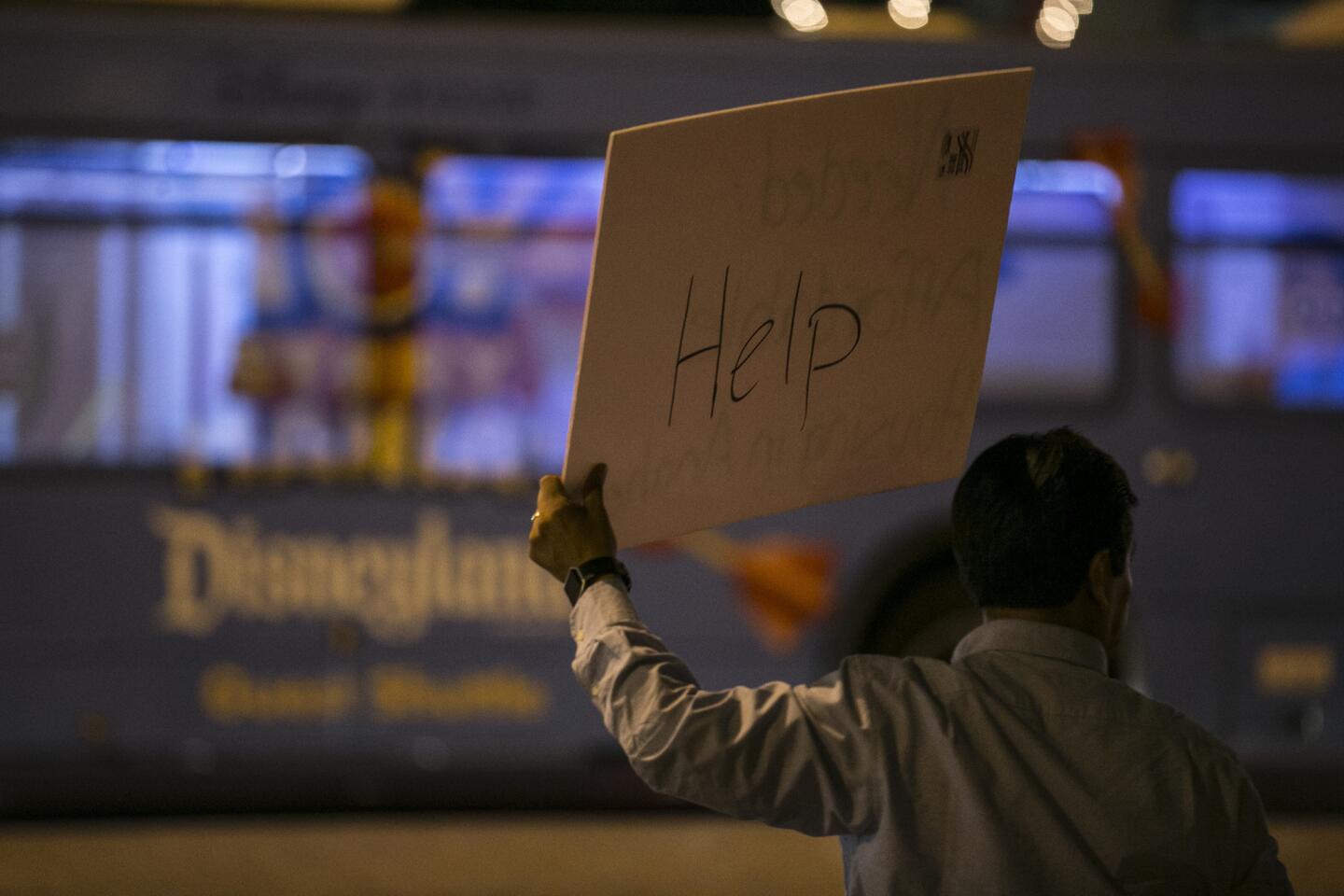 Homeless advocates rally in Anaheim