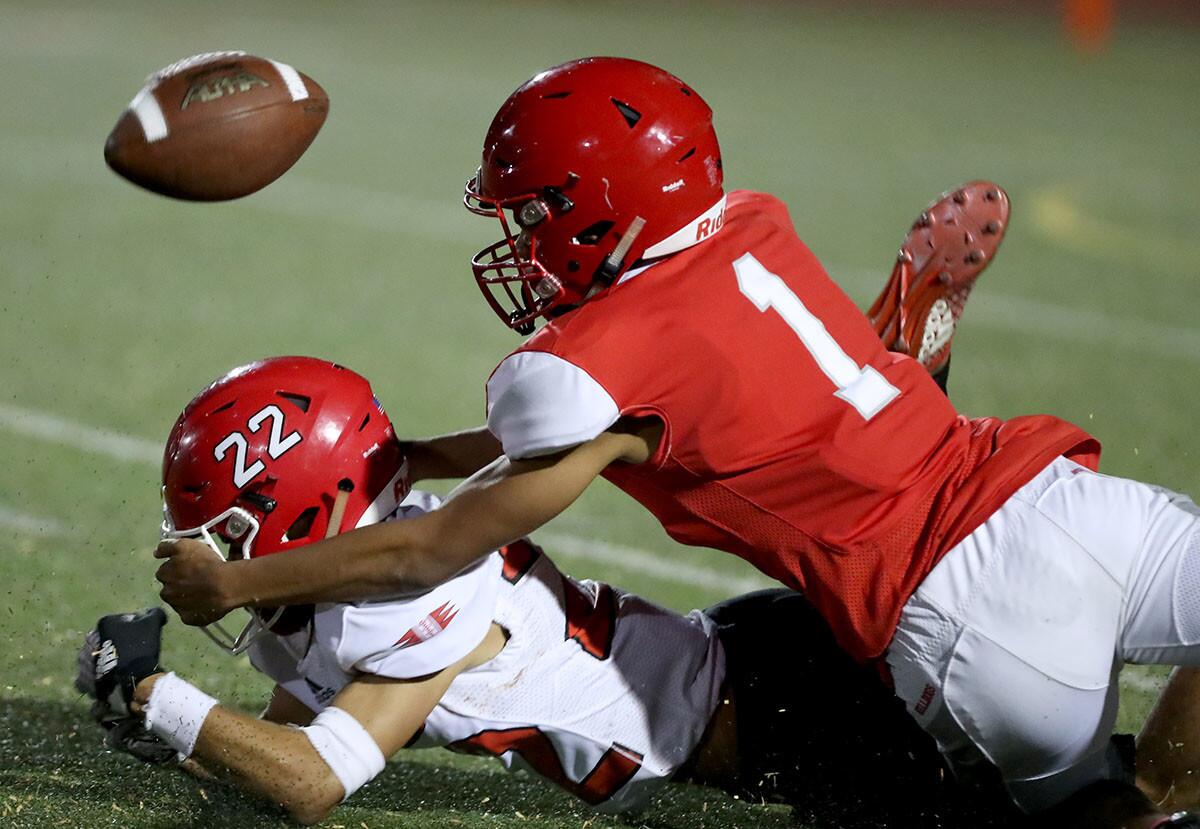 Photo Gallery: Burroughs High School football vs. Pasadena High