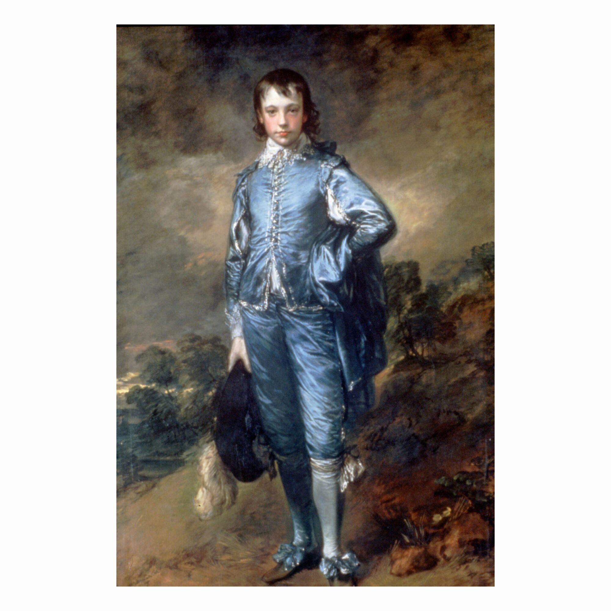 Thomas Gainsborough's 1770 painting "The Blue Boy." 