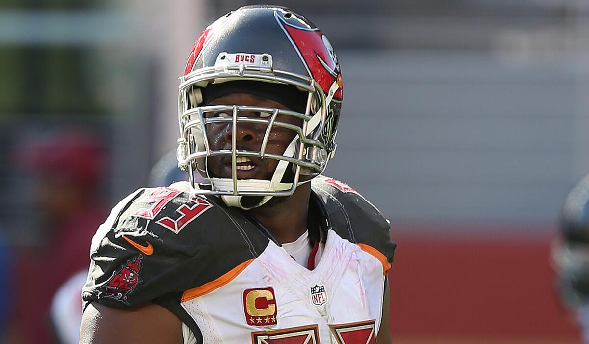 Tampa Bay linebacker Gerald McCoy plays against San Francisco on Oct. 23.