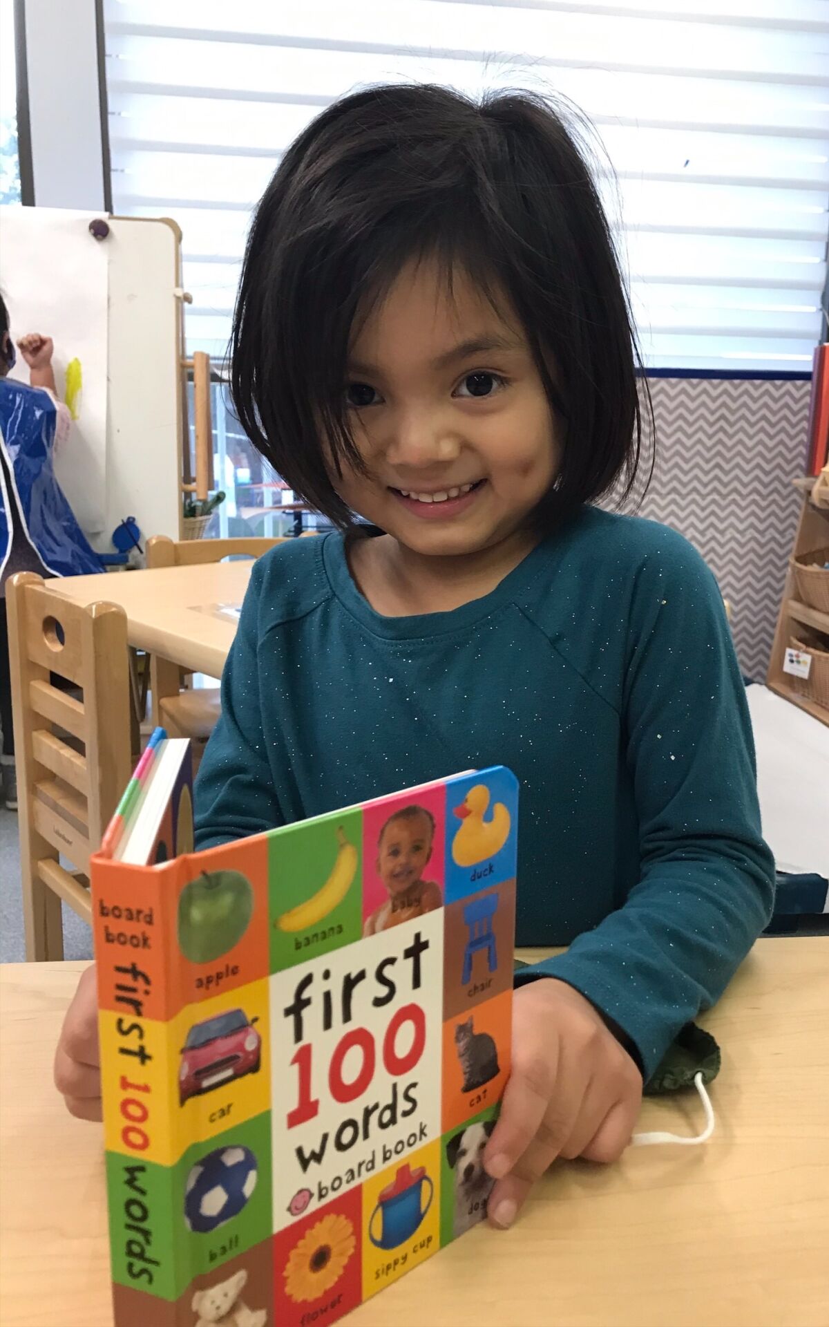 Belle Mentada from the Solana Beach Head Start School.