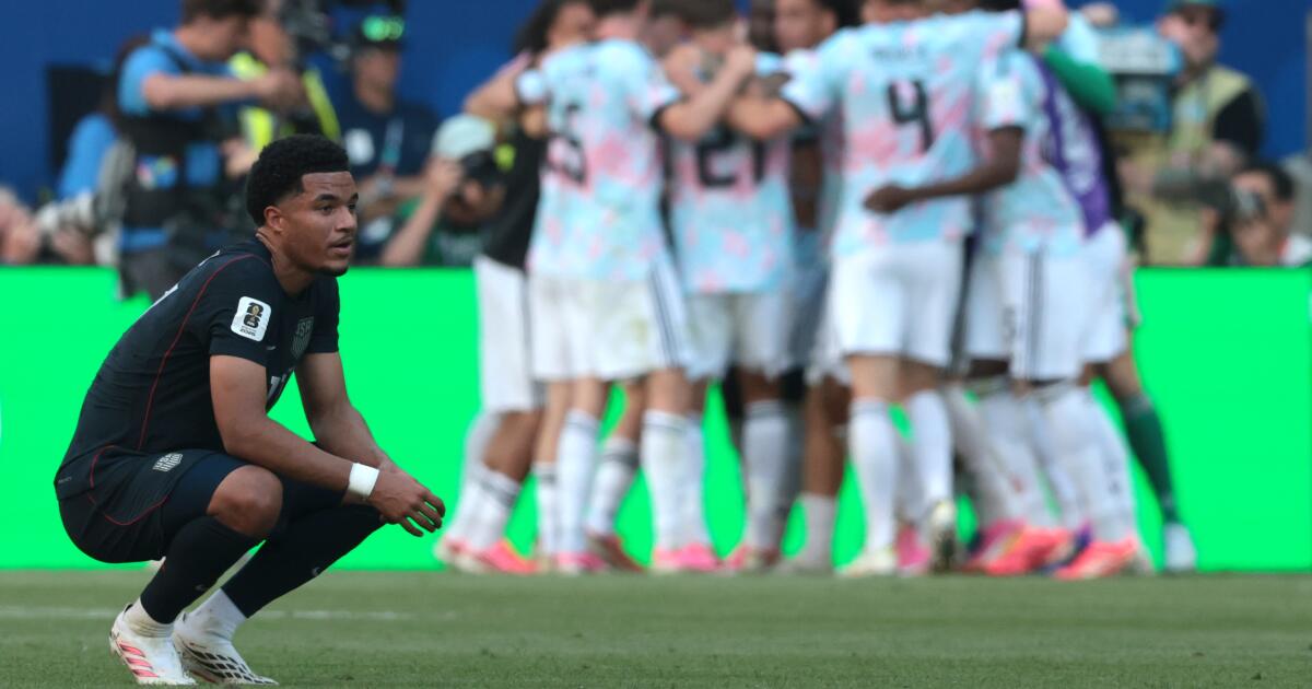 Les espoirs américains de Coupe du monde ont été anéantis par une défaite contre la Belgique