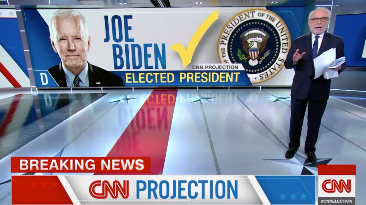 BONNET Joe Biden Président Hand Knitted Chapeaux On a gagné. on a fait ça élection 2020 