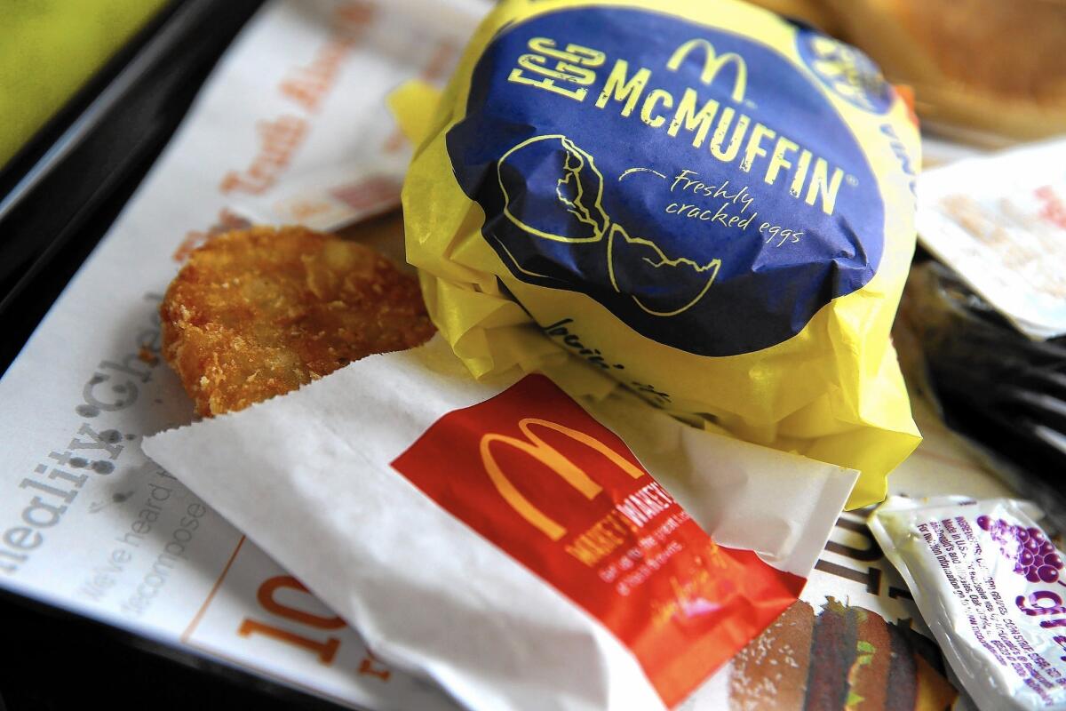 McDonald's decision this fall to offer breakfast items all day in the U.S. is one reason the company is ending 2015 on an upswing.