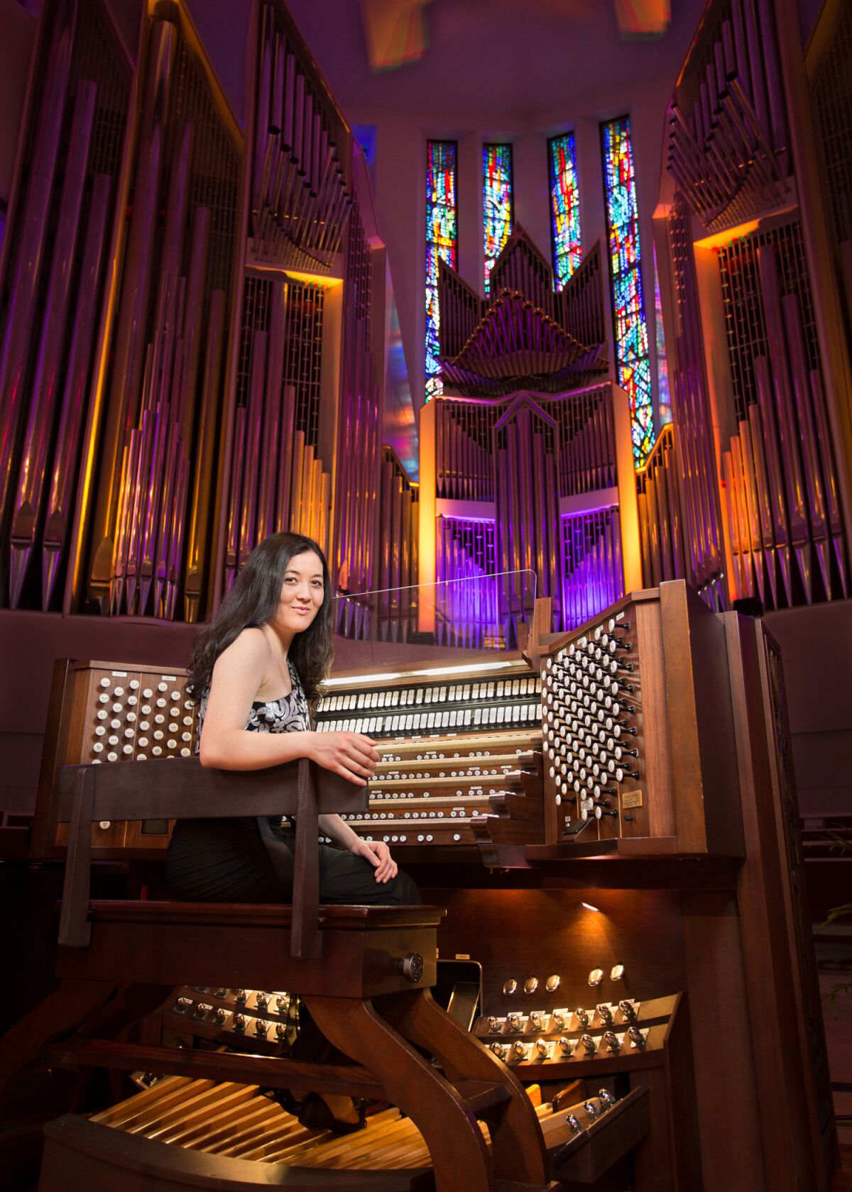 Chelsea Chen began taking organ lessons while attending La Jolla High School.