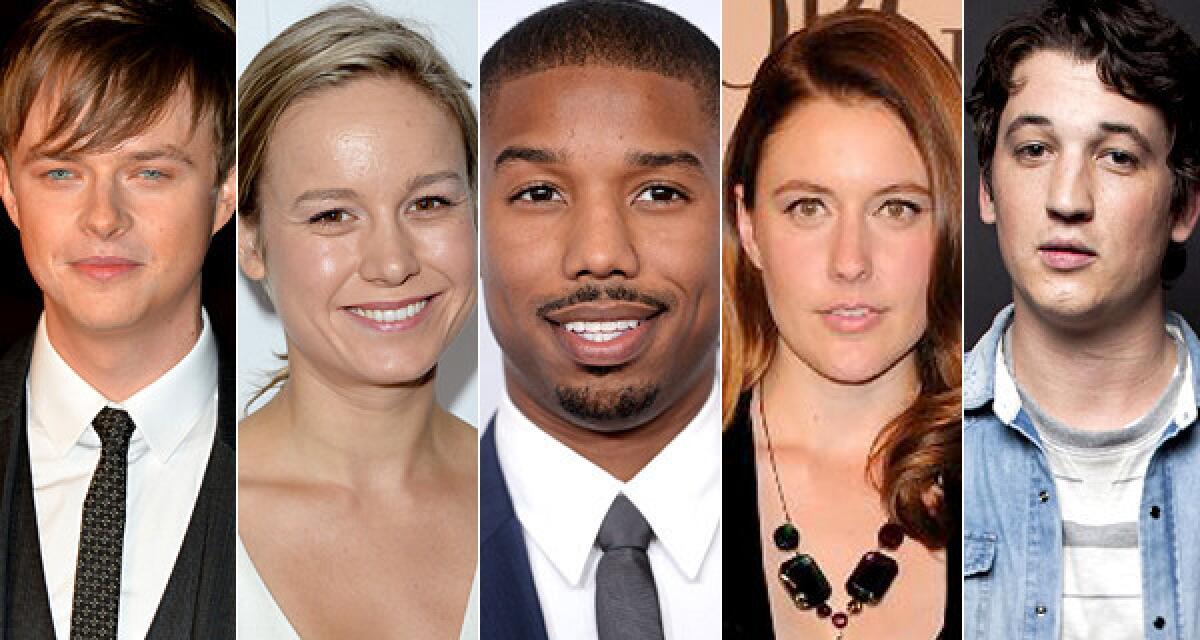 Dane DeHaan, Brie Larson, Michael B. Jordan, Greta Gerwig and Miles Teller will be the panelists on the Times' fourth annual Young Hollywood panel at AFI Fest in November.