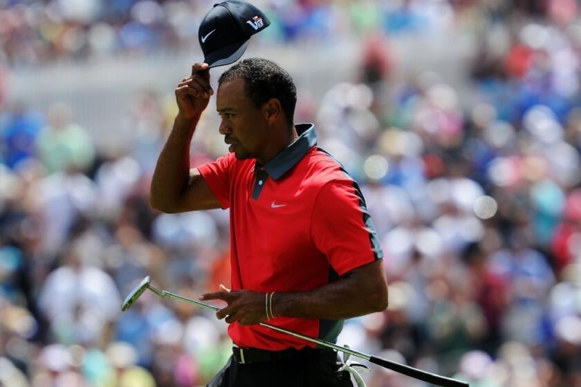 Though he's stumbled in the majors, Tiger Woods has won five PGA tournaments this year.