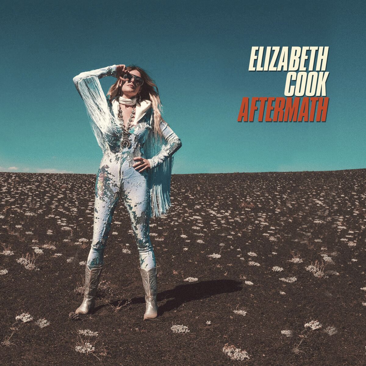 This cover image released by Agent Love Records/Thirty Tigers shows "Aftermath" by Elizabeth Cook. (Agent Love Records/Thirty Tigers via AP)