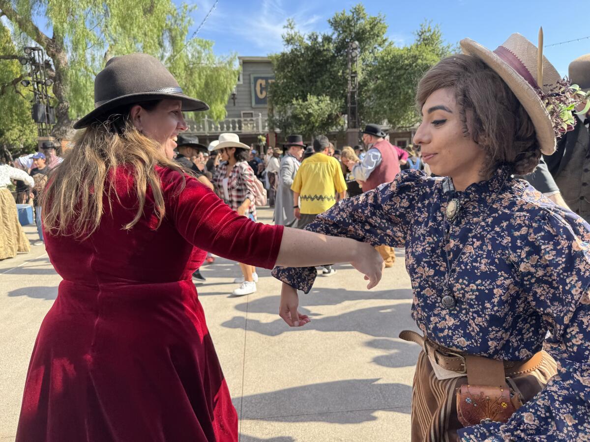 Ghost Town Alive! culminates in a dance-filled hoedown in Calico Park during Knott's Summer Nights.