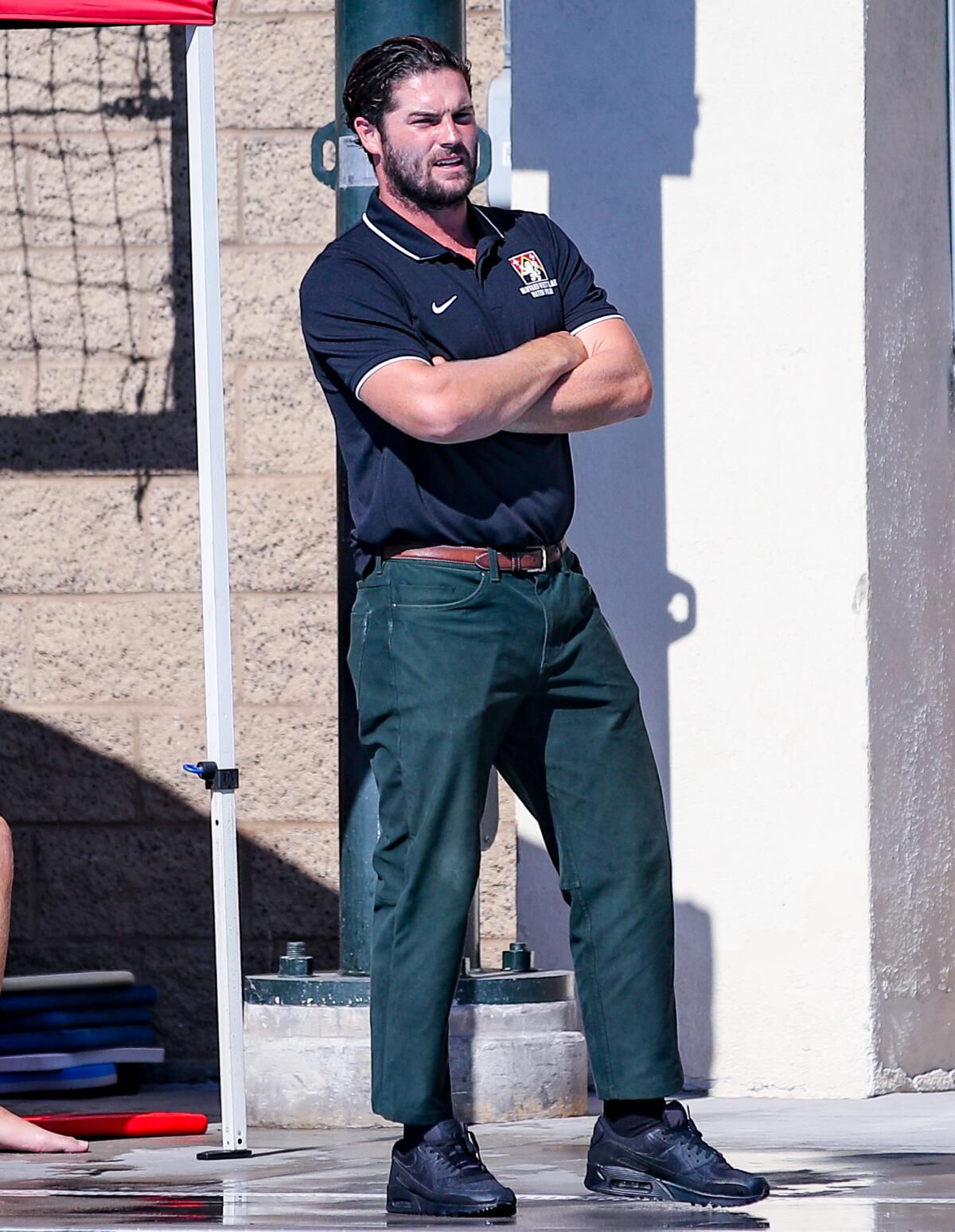 Harvard-Westlake first-year water polo coach Jack Grover.