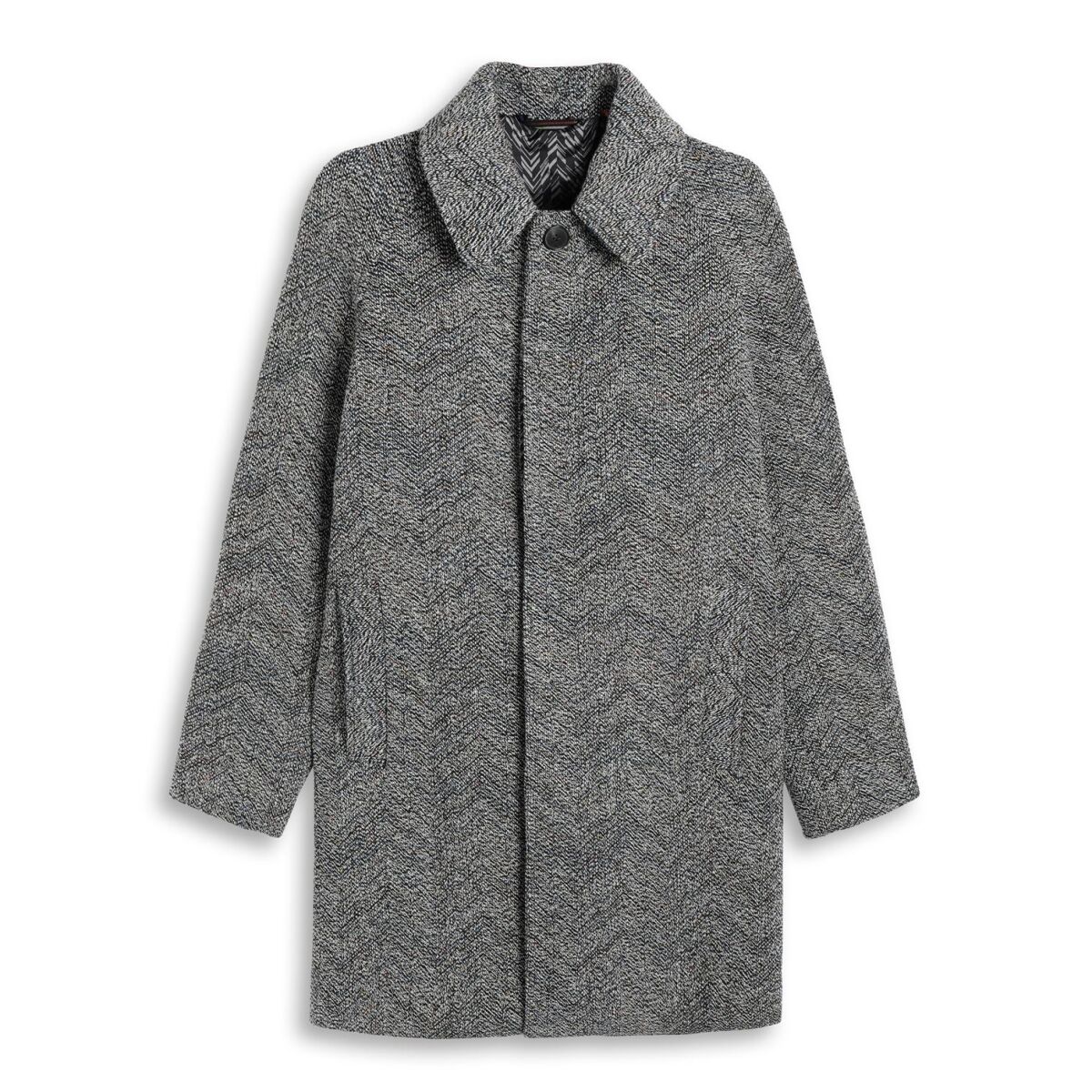 A Missoni tweed coat.