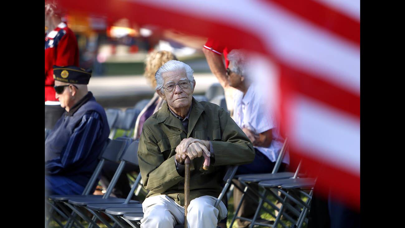 Photo Gallery: Veterans honored at annual Two Strike Park Veteran's Day celebration