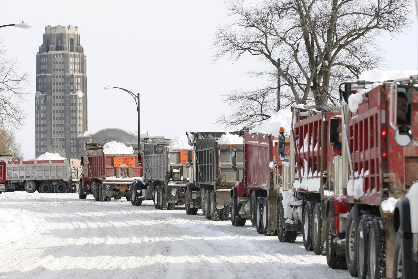 Snowstorm in the East