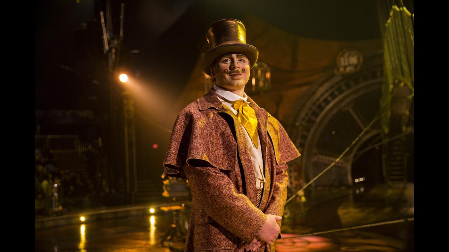 Wonders are unleashed in the steampunk world of "Kurios: Cabinet of Curiosities," the current Cirque du Soleil show visiting Los Angeles. A resident of that world awaits the magic.