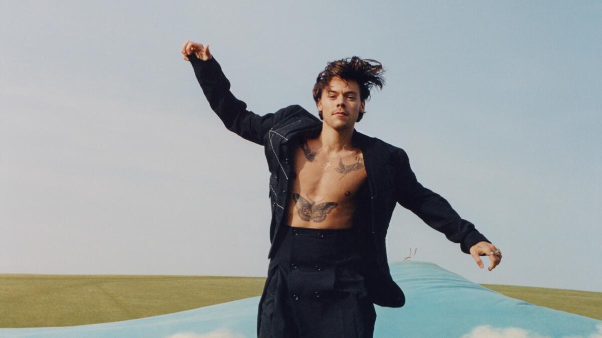 Harry Styles re-imagines himself as LA Dodgers baseball squad's number one  player