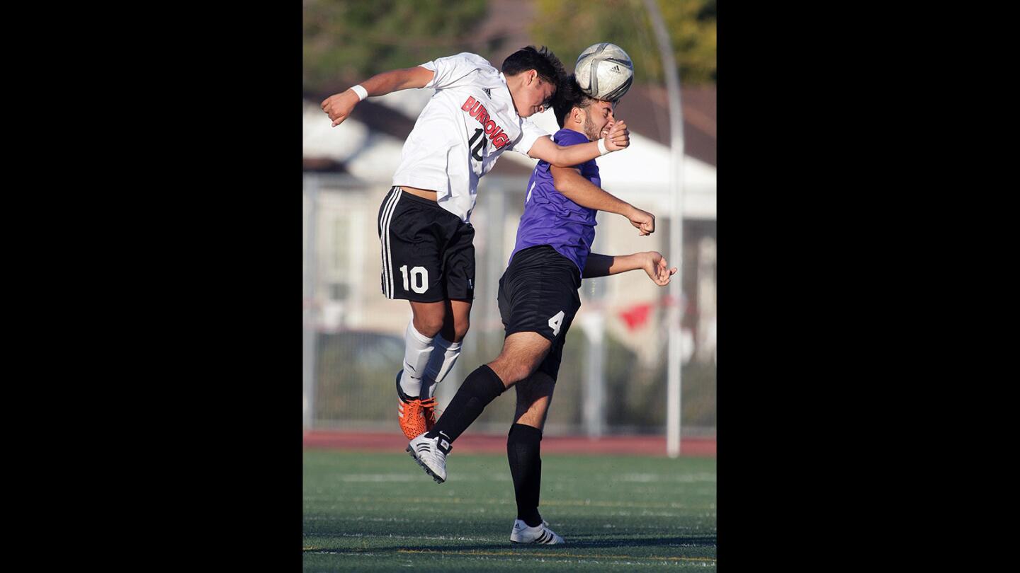 Photo Gallery: Pacific League boys' soccer, Hoover vs. Burroughs