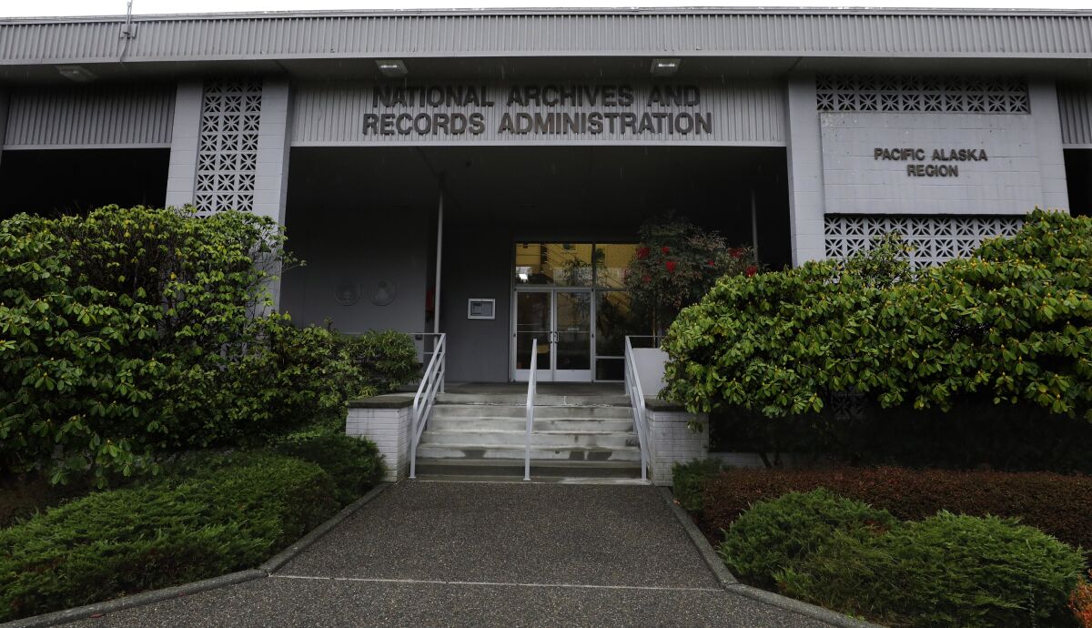 Officials plan to sell the Seattle National Archives building and move its collection to California and Missouri.