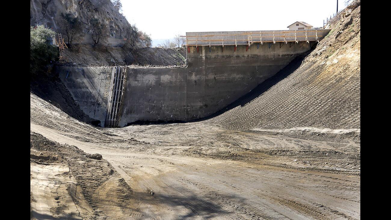 Photo Gallery: Sunset debris basins cleaned out after massive storm