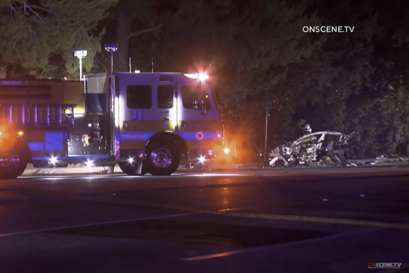 A crash in Thousand Oaks left two dead.