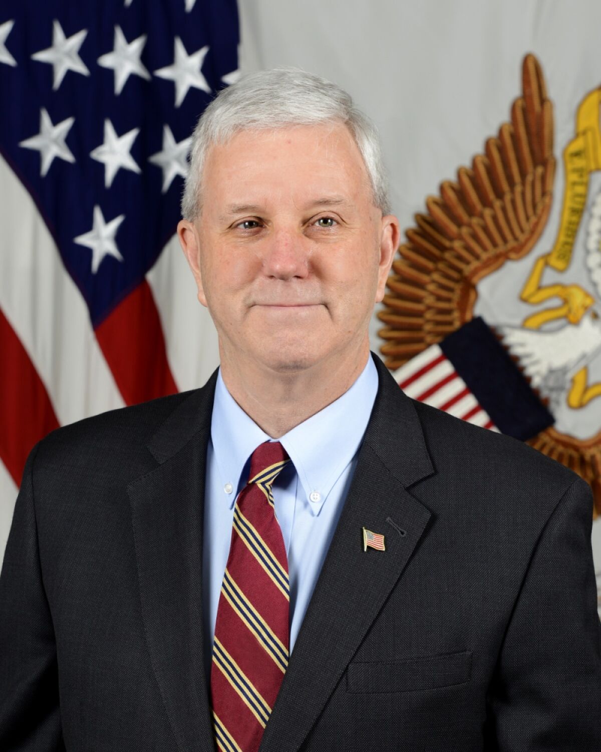 Retired Rear Adm. James E. McPherson, currently the Undersecretary of the Army, has been selected as the new acting Secretary of the Navy. The San Diego native is a graduate of San Diego State University and the University of San Diego School of Law. He previously served as the Judge Advocate General of the Navy.