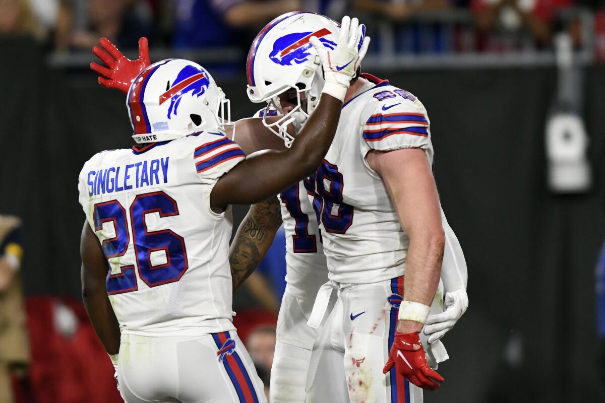 Allen has big game in Bills' 33-27 overtime loss to Bucs - The San