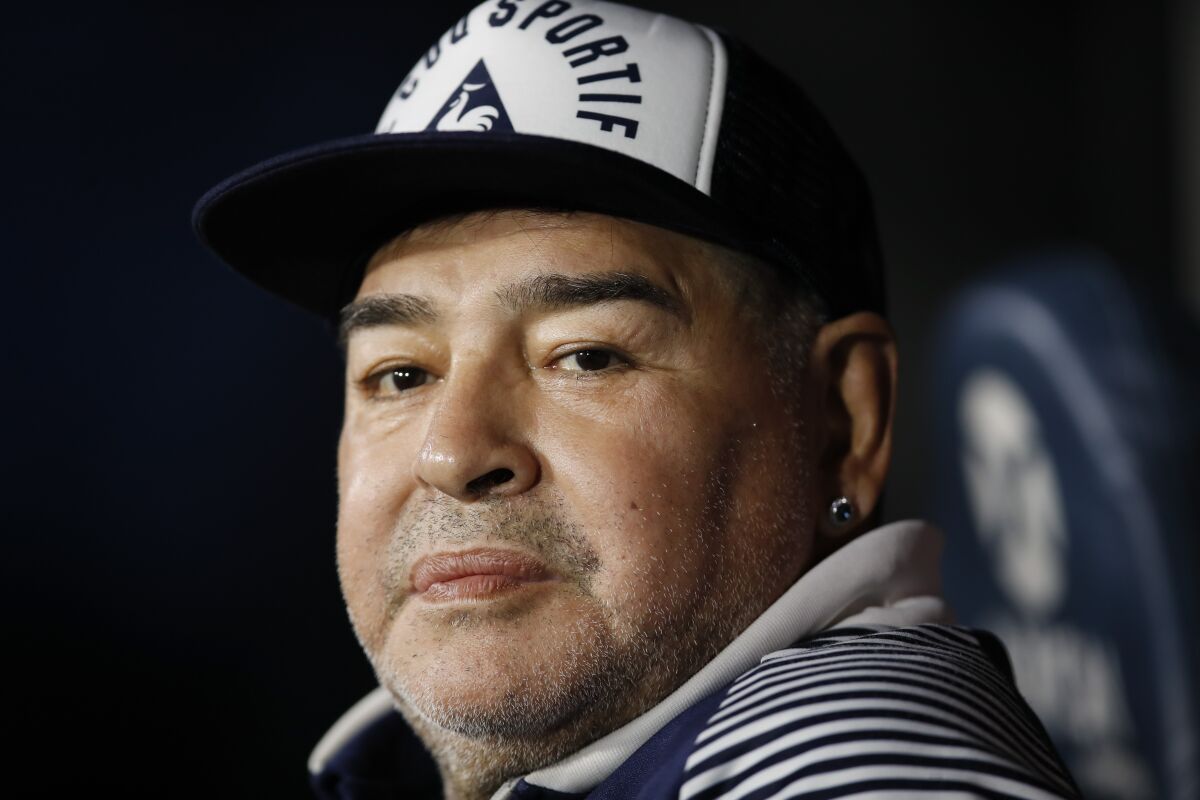 Diego Maradona had surgery to remove a subdural hematoma.