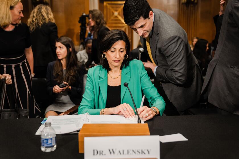 Dr. Rochelle Walensky wraps up testifying before the Senate on the Pandemic and All-Hazards Preparedness Act 