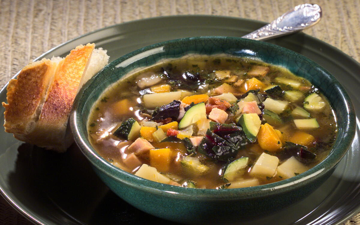 Winter Chowder Roast Turkey and Winter Vegetable Chowder Recipe - Los Angeles Times