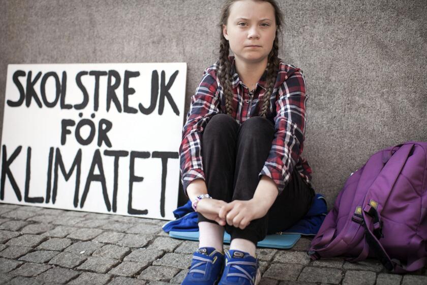 Greta Thunberg en una escena del documental "I Am Greta" en una imagen proporcionada por Hulu. La película se estrena el viernes en Hulu. (Hulu vía AP)