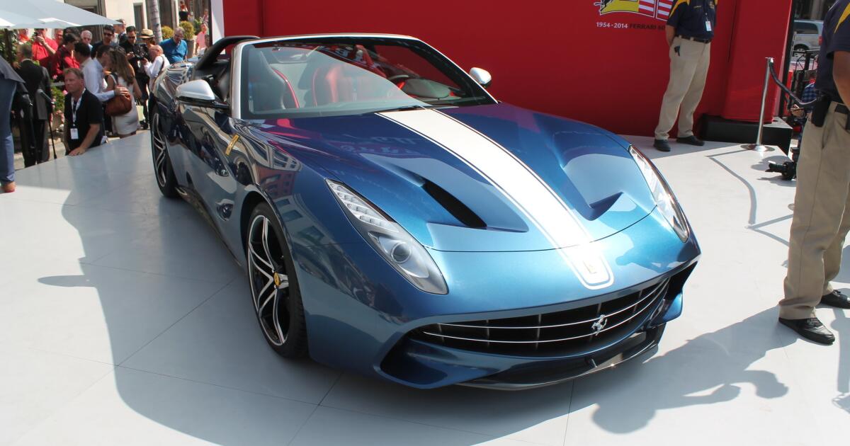 Ferrari shuts down Rodeo Drive for anniversary and all-new F60 debut