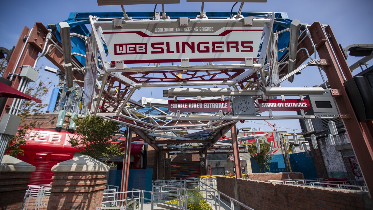 Avengers Campus At Disney California Adventure Opens Friday Los Angeles Times