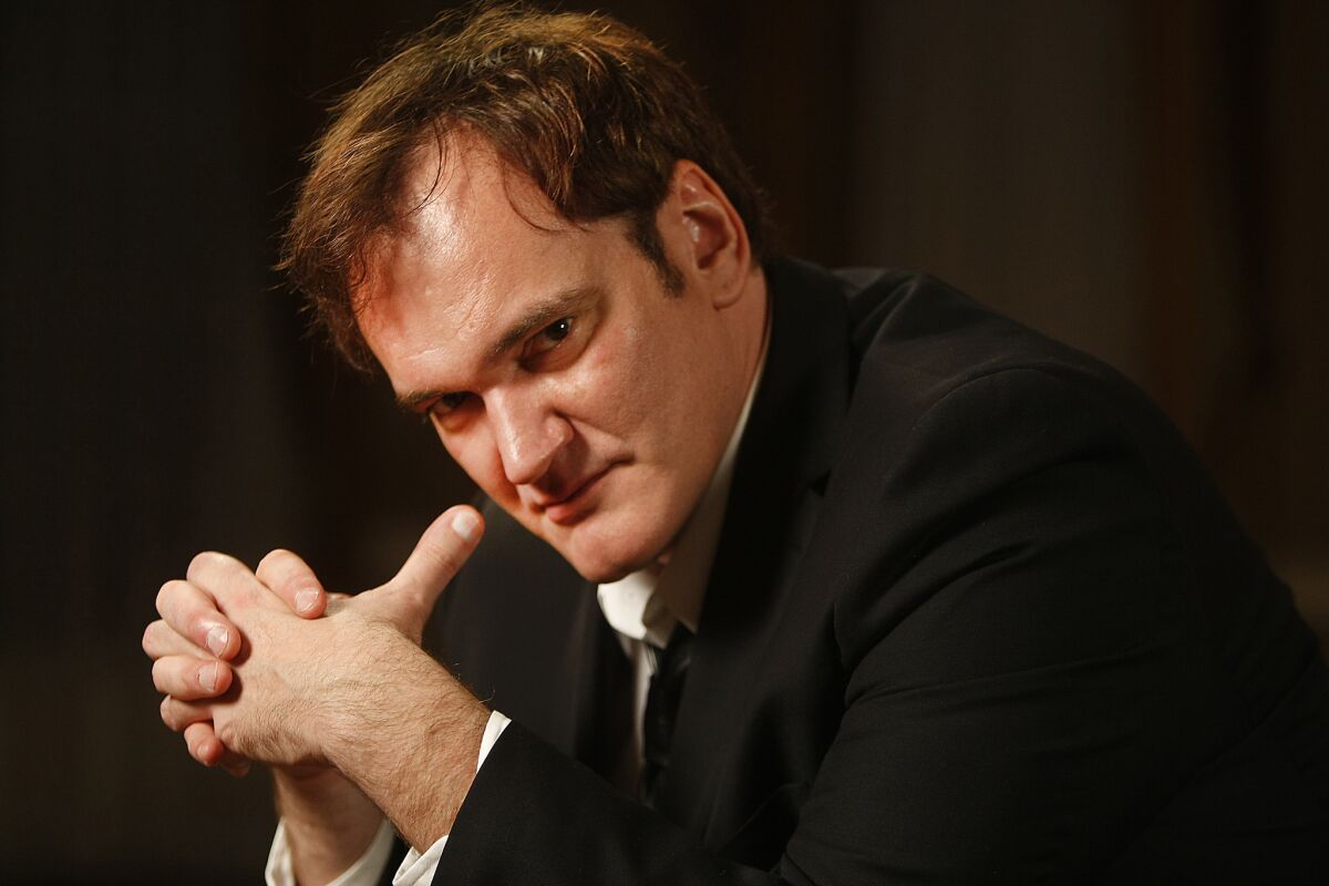 Director-screenwriter Quentin Tarantino