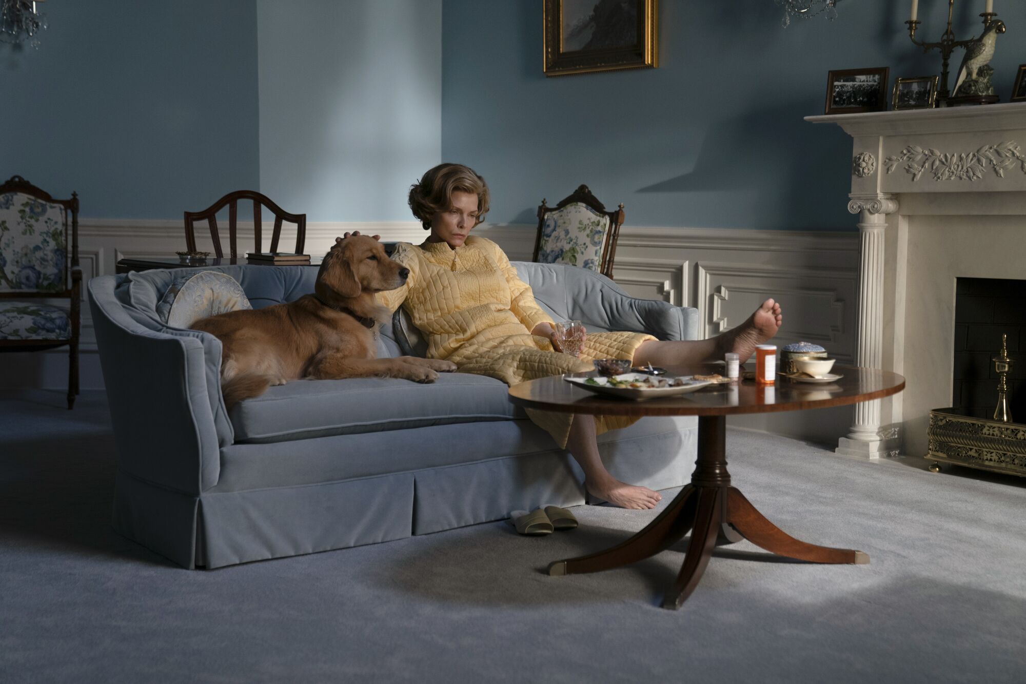 Michelle Pfeiffer as Betty Ford in "The First Lady."