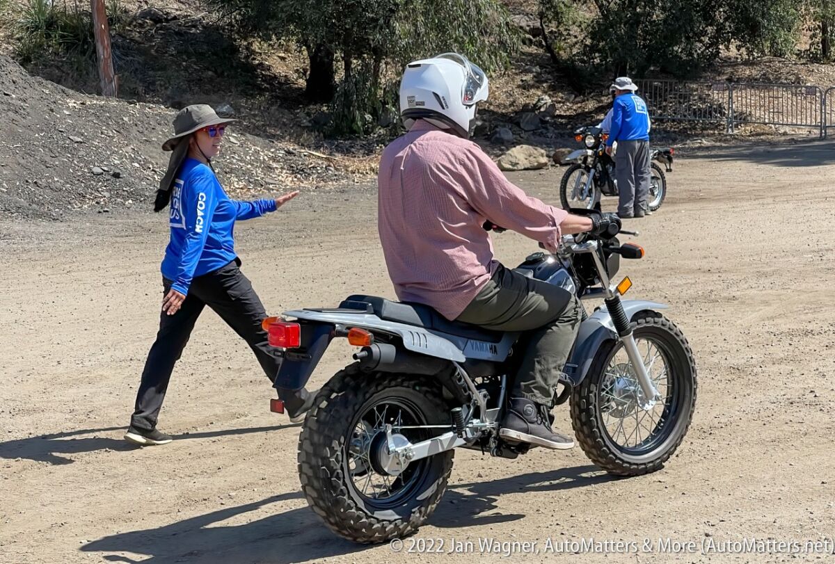 : By the end of our lessons we were riding