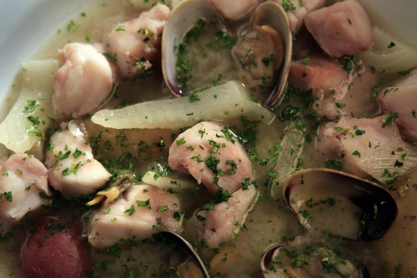Recipe: Rockfish soup with fennel and potatoes