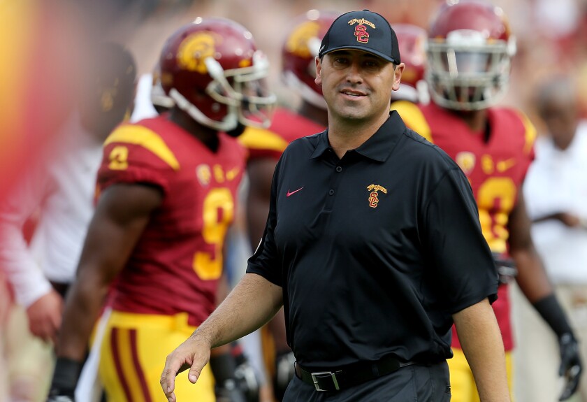 Steve Sarkisian fired as USC's football coach - Los Angeles Times