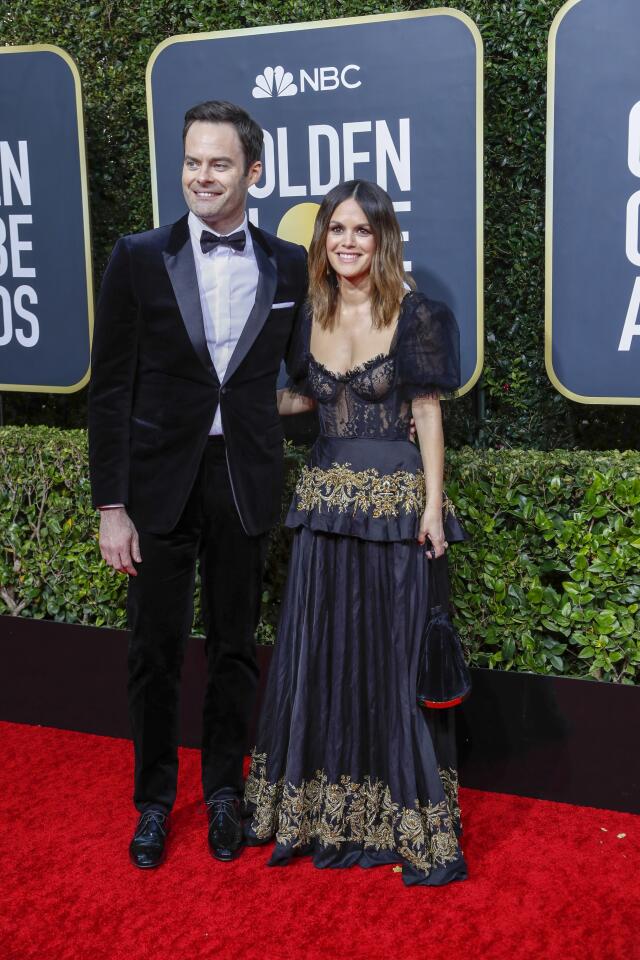 Miss: Rachel Bilson, with Bill Hader