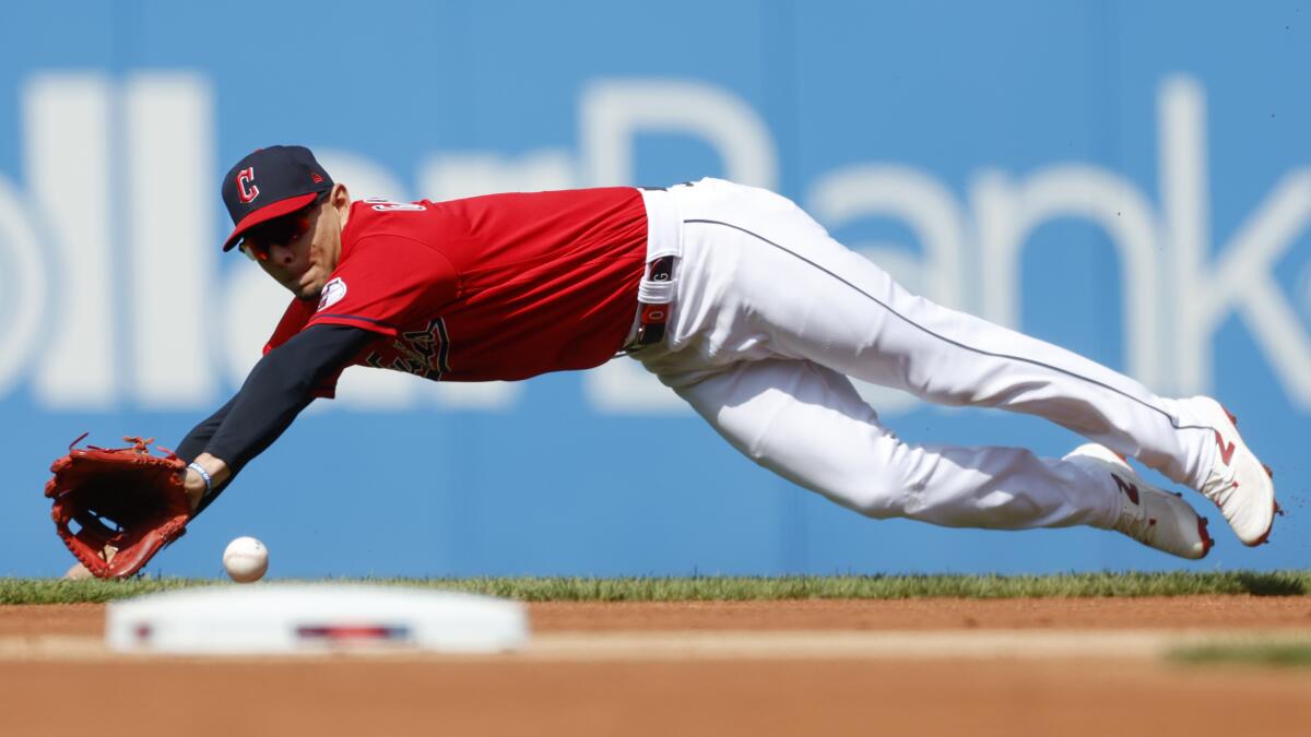 Rookie Tanner Bibee strikes out 8 in a combined 2-hitter as the Guardians  blank the Phillies 1-0 - The San Diego Union-Tribune