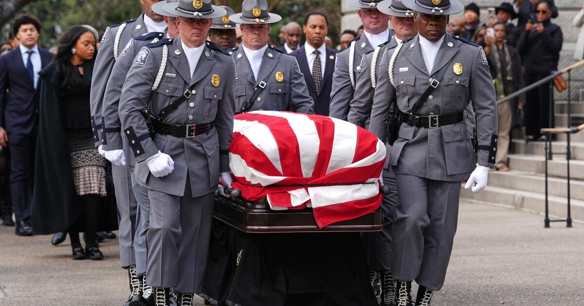 O reverendo Jesse Jackson voltou à Carolina do Sul para permanecer no estado