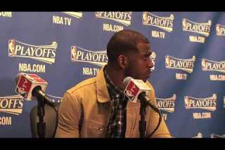 Chris Paul talks about Clippers loss in Game 1