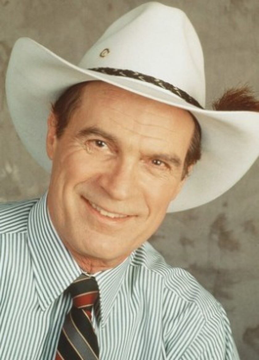 Clint Ritchie played newspaper editor Clint Buchanan for 20 years on the daytime drama "One Life to Live."